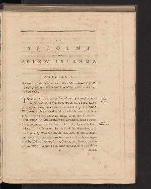 Vorschaubild von [An account of the Pelew islands, situated in the Western part of the Pacific Ocean]