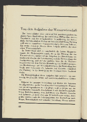 Vorschaubild von Von den Aufgaben der Wasserwirtschaft