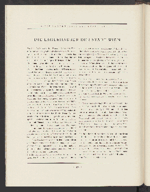 Vorschaubild von Die Lagerhäuser Der Stadt Wien