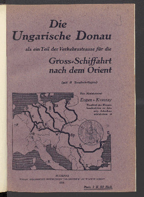 Vorschaubild von Die Schiffahrt auf der ungarischen Donau