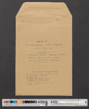 Vorschaubild von Sommersemster 1896 Würzburg. (Dr. phil. Assistent in Würzburg, stud. Med.)