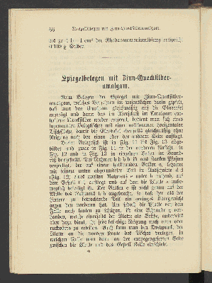 Vorschaubild von [Die Fabrikation der Silber- und Quecksilber-Spiegel oder das Belegen der Spiegel auf chemischem und mechanischem Wege]