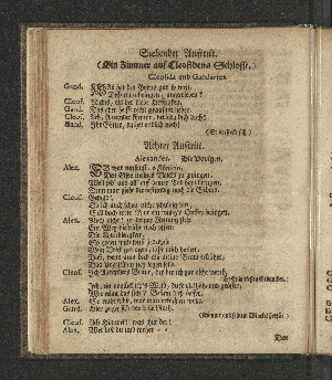 Vorschaubild von [Triumph Der Großmuth und Treue, Oder Cleofida Königin von Indien]