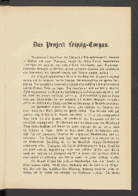 Vorschaubild von [Der Leipzig-Elbe-Canal und der Weg über Torgau]