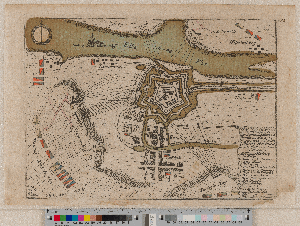 Vorschaubild von Accurater Plan der durch die Hanover. Armée im Dec. 1757 belagert und eroberten Vestung Harburg, samt der Stadt u. umliegend. Situation