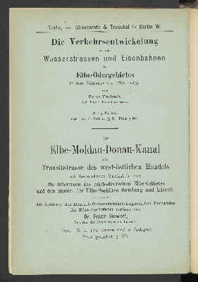 Vorschaubild von [[Ueber die einheitliche Pflege der Hydrographie der Verbandsländer]]