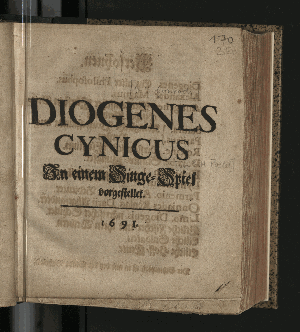 Vorschaubild von Diogenes Cynicus