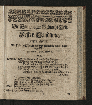 Vorschaubild von [Die Hamburger Schlacht-Zeit/ Oder Der Mißgelungene Betrug/]