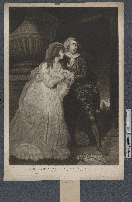 Vorschaubild von Mr Holman and Miss Brunton in the Characters of Romeo and Juliet