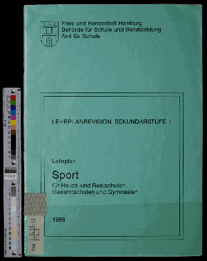 Vorschaubild von Lehrplan Sport für Haupt- und Realschulen, Gesamtschulen und Gymnasien