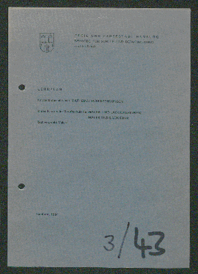 Vorschaubild von Lehrplan für das Unterrichtsfach Mathematik/Berechnungen in den Klassen der Berufsschule für Maler- und Lackiererinnen