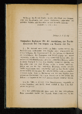 Vorschaubild von [Sammlung von Zoll-, Port- und Handels-Gesetzbestimmungen und Anordnungen]