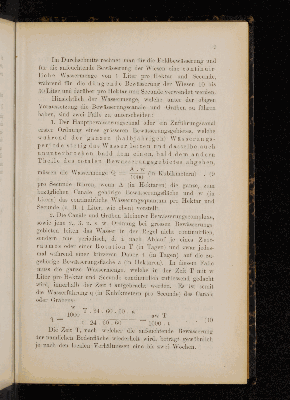 Vorschaubild von [Allgemeine Berechnung der Wasser-, Profils- und Gefälls-Verhältnisse für Flüsse und Canäle]