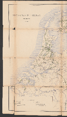 Vorschaubild von [Overzicht der scheepvaartkanalen in Nederland]