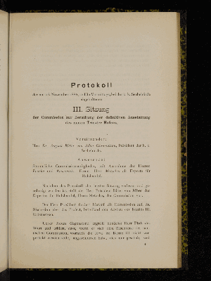 Vorschaubild von [[Protokolle der Commission zur Berathung der Definitiven Ausstattung des Neuen Triester Hafens]]