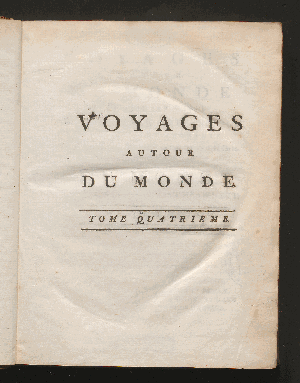 Vorschaubild von [[Voyages autour du monde entrepris par ordre de sa Majesté Britannique, actuellement regnante, pour faire des découvertes dans l'hémisphère austral]]