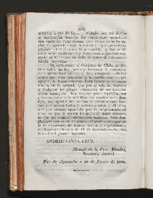 Vorschaubild von [Manifiesto del gobierno protectoral sobre el decreto del gobierno de Chile de 18 de Diciembre de 1837 en que reusa su ratificación al tratado de paz de 17 de Noviembre del mismo año]