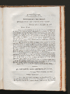 Vorschaubild von [Manifiesto del gobierno protectoral sobre el decreto del gobierno de Chile de 18 de Diciembre de 1837 en que reusa su ratificación al tratado de paz de 17 de Noviembre del mismo año]