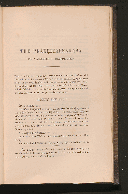 Vorschaubild von [The Prákrita-Prakásá: or the Prákrit grammar of Vararuchi, with the commentary of Bhámana]