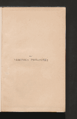 Vorschaubild von The Vaiśeṣika philosophy according to the Daśapadārthaśāstra