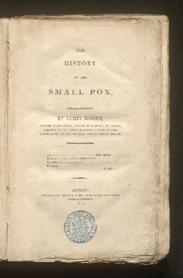 Vorschaubild von The history of the small-pox