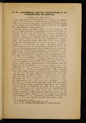 Vorschaubild von [Die "Jugendlichen" in der deutschen sozialpolitischen Gesetzgebung]