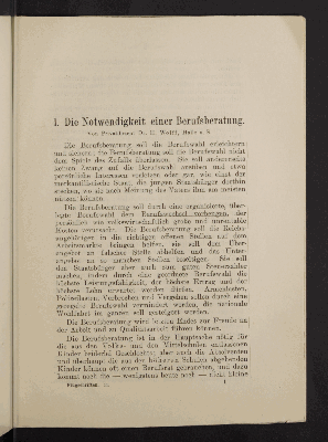 Vorschaubild von [Berufsberatung und Berufsvermittlung für die Volksschuljugend im Auftrag des Deutschen Ausschusses für Berufsberatung]