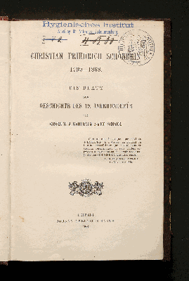 Vorschaubild von [[Christian Friedrich Schönbein 1799 - 1868]]