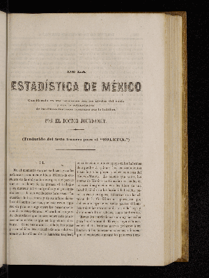 Vorschaubild von [[Boletín de la Sociedad Mexicana de Geografía y Estadística]]