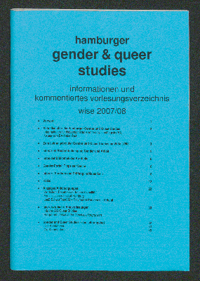 Vorschaubild von [Gender und queer studies]