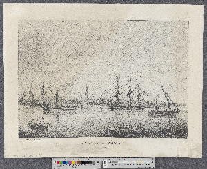 Vorschaubild von Hamburg von der Elbseite, von Süd-West
(Hamburg's Vergangenheit in bildlichen Darstellungen ; III,15)