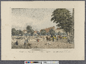 Vorschaubild von Der Adolfsplatz in Hamburg mit dem Denkmal Adolf IV. von Schauenburg, errichtet d. 13. August 1821
(Hamburg's Vergangenheit in bildlichen Darstellungen ; I,39)