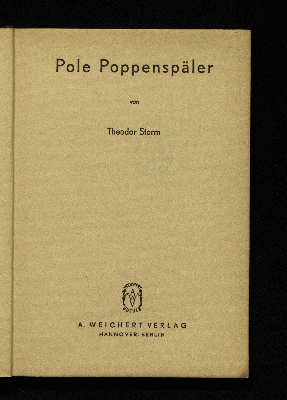 Vorschaubild von Pole Poppenspäler