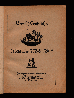 Vorschaubild von Karl Fröhlichs fröhliches ABC-Buch