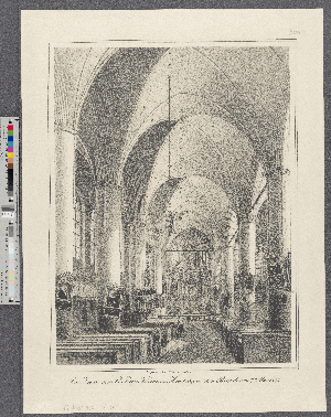 Vorschaubild von Das Innere der St. Petri Kirche in Hamburg vor dem Brande am 7ten Mai 1842
(Hamburg's Vergangenheit in bildlichen Darstellungen ; II,28a)