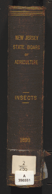 Vorschaubild von [Insects of New Jersey]