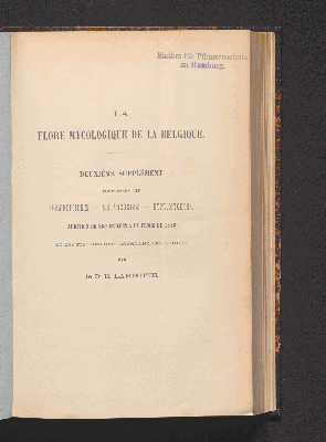 Vorschaubild von Comprenant les Sphæropsideæ, Melanconieæ, Hyphomycètes