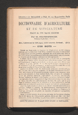 Vorschaubild von [Plantes à condiments et plantes médicinales]