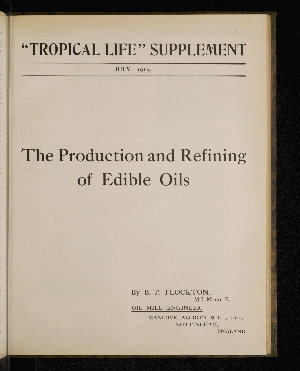 Vorschaubild von "Tropical Life" supplement