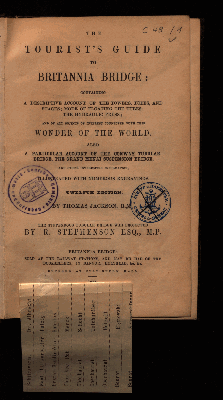 Vorschaubild von The tourist's guide to Britannia Bridge