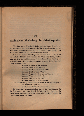 Vorschaubild von [Die Construction und Einrichtung der Speicher, speciell der Getreide-Magazine, in ihren neuesten Vervollkommnungen]