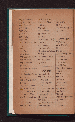 Vorschaubild von [Vocabularium zum hebräischen Gebetbuch Siddur]