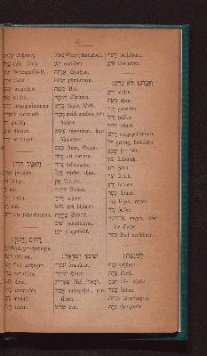 Vorschaubild von [Vocabularium zum hebräischen Gebetbuch Siddur]