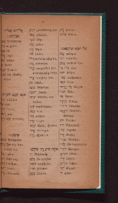 Vorschaubild von [Vocabularium zum hebräischen Gebetbuch Siddur]