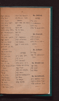 Vorschaubild von [Vocabularium zum hebräischen Gebetbuch Siddur]