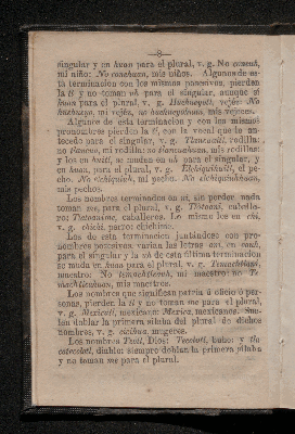 Vorschaubild von [Epítome ó modo fácil de aprender el idioma nahuatl ó lengua mexicana]