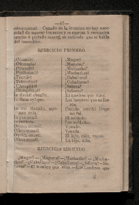 Vorschaubild von [Epítome ó modo fácil de aprender el idioma nahuatl ó lengua mexicana]