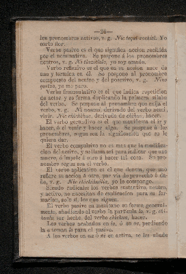 Vorschaubild von [Epítome ó modo fácil de aprender el idioma nahuatl ó lengua mexicana]