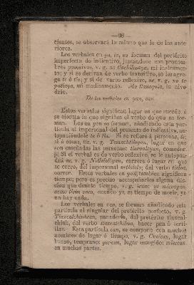 Vorschaubild von [Epítome ó modo fácil de aprender el idioma nahuatl ó lengua mexicana]