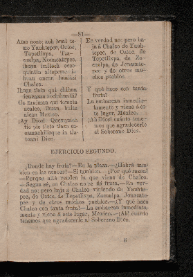 Vorschaubild von [Epítome ó modo fácil de aprender el idioma nahuatl ó lengua mexicana]